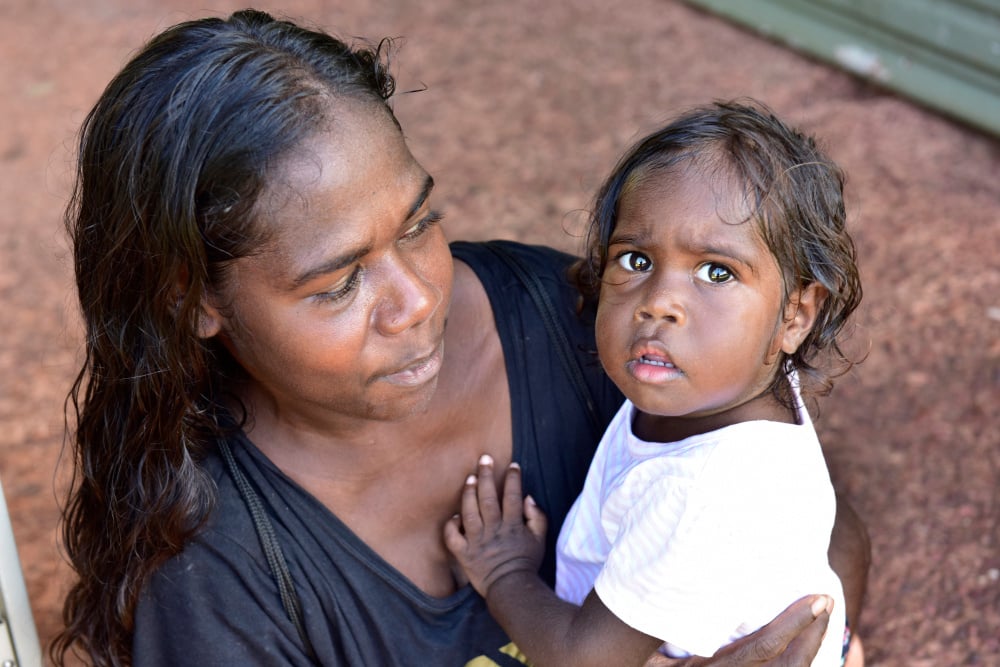 Mother and Child Portrait